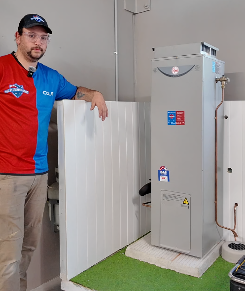 Hot water systems ready for installation